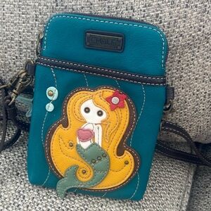 Chala Handbags Cell Phone Crossbody Purse Multicolor Handbag Adjustable Straps